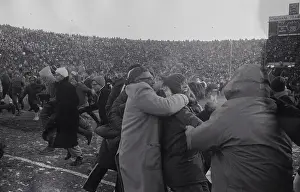 Wisconsin Prints: Vince Lombardi During Championship game