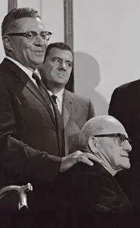 Wisconsin Prints: Vince Lombardi Watching Football Game