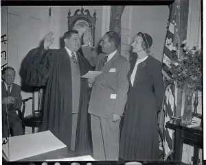 Vincent Impellitteri Being Sworn in for City Council