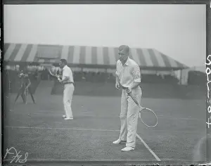 Vincent Richards Playing Tennis at Forest Hills