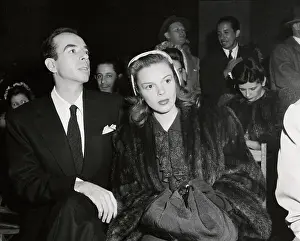 Vincente Minnelli and Judy Garland Attending Performance
