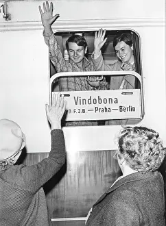 Farewells Prints: Vindobona Express between Vienna and Berlin 1968