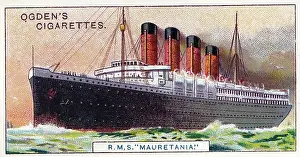 Mauretania Prints: Vintage collectible tobacco card
