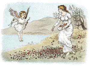 Arrangement Prints: Cupid