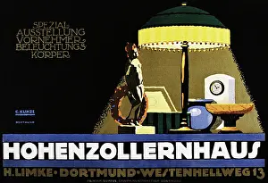 Lamp Prints: Vintage German lamp advertisement