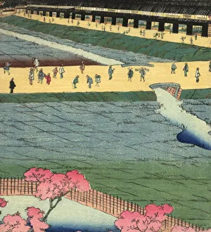 Images Dated 20th November 2009: Vintage Japanese Woodblock Circa 1800