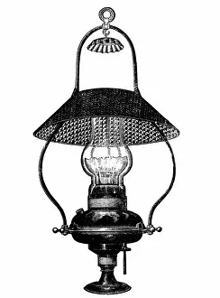 Images Dated 14th September 2013: Vintage lamp, 19th century
