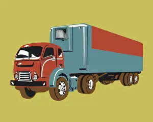 Vintage Semi Truck