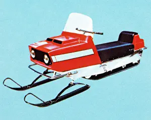 Vintage Snowmobile