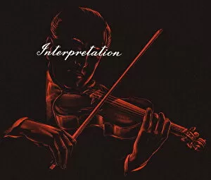 Images Dated 19th March 2015: Violin Interpretation