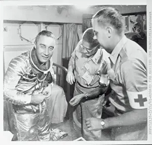 Virgil Grissom in Space Suit