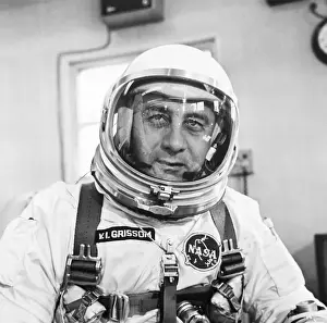 Virgil Grissom In Spacesuit/Headshoulder