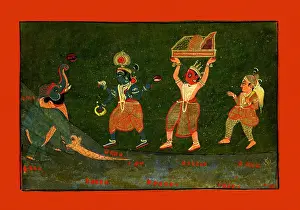 Vishnu Gajendramoksha