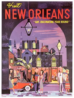 Visit Gay New Orleans Poster