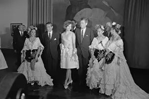 Visiting Ballet Group Backstage