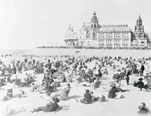 Ostend Prints: Visitors Relaxing and Enjoying Ostend