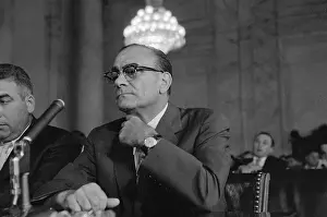 Vito Genovese Adjusting His Tie