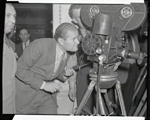Vittorio Mussolini Behind Camera