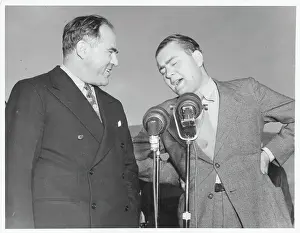 Rhetoric Prints: Vittorio Mussolini with Hal Roach