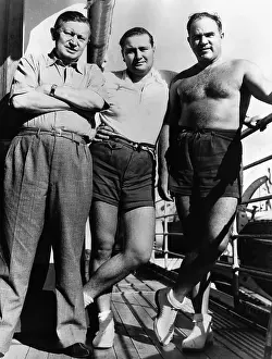 Vittorio Mussolini with Hal Roach
