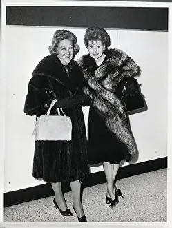 Comedienne Prints: Vivian Vance and Lucille Ball in Fur