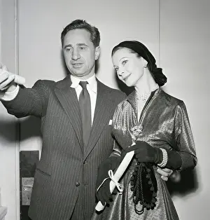 Dressed Up Prints: Vivien Leigh And Elia Kazan