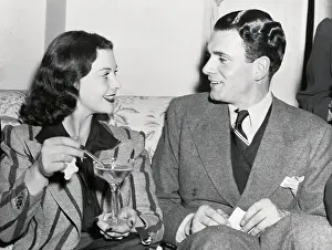 Vivien Leigh Smiling at Laurence Oliver