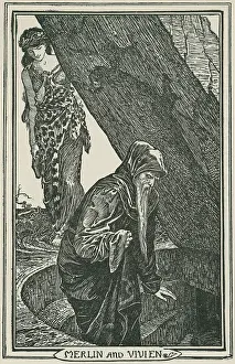 Secrecy Prints: Vivien at Merlin's Descent