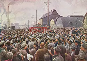 Rally Prints: Vladimir Ilich Lenin Speaking