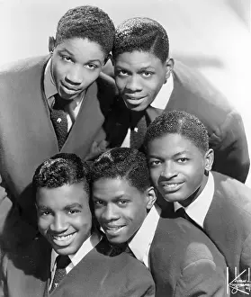 Acr048353 Prints: Vocal group The Willows Portrait