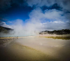 Images Dated 22nd February 2015: Volcanic Geothermal pool