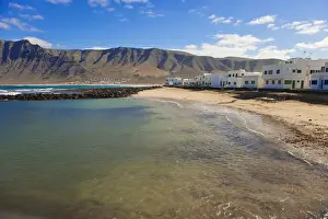 Lanzarote Prints: Volcanic landscape in Famara Lanzarote