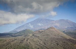 Images Dated 7th January 2013: Volcanic landscape with Teide volcano on backgroun
