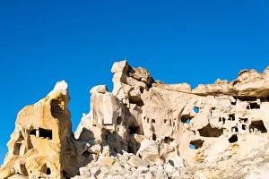 Images Dated 5th November 2014: Volcanic rock caved homes in Goreme