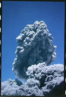 Costa Rica Prints: Volcano Erupting