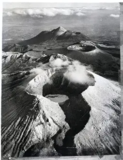 Eruption Prints: Volcanoes Near Kagoshima