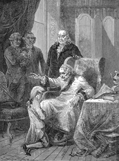 Voltaire Prints: Voltaire Blessing Child
