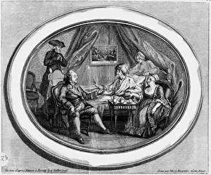 Voltaire Eating Breakfast