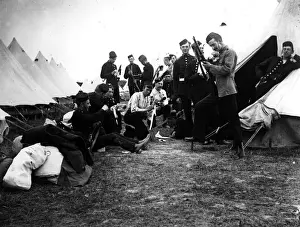 Prints of circa 1900: The 2nd Hampshire Volunteer Brigade of the British Army. (Photo by F J Mortimer/Getty Images) Francis James Mortimer (1874-1944) Prints: Volunteer Brigade