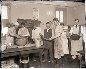 Volunteer Prints: Volunteers Help Feed Striking Miners