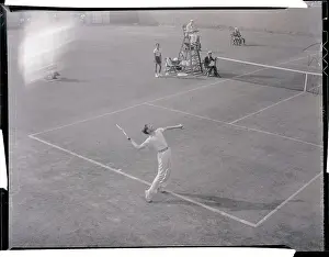 Worry Prints: Von Cramm Playing Tennis