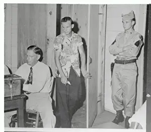Alabama Prints: Voter Leaving the Voting Booth