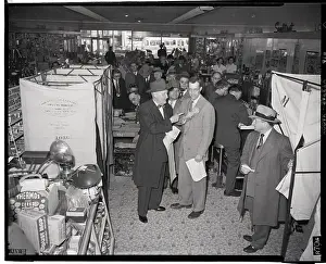 Voters in Drug Store