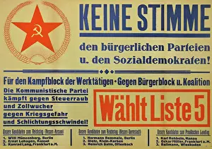 Communist Prints: No votes for the bourgeois parties