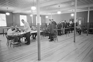 Town Hall Prints: Voting in the 1964 New Hampshire Primary