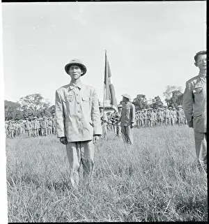 Hanoi Prints: Vuoung Thua Vu Standing at Attention