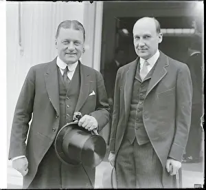 W. Bostrom and Ivar Kreugar Posing Together