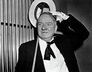 Pool Prints: W. C. Fields In Pool Room
