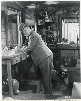 Stepping Prints: W. C. Fields Has Stepped In A Spitoon