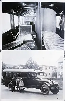 W. K. Kellogg With Giant Car
